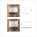 LONG TAO 12 Pcs A6 6 Holes Loose Leaf Notebook Refills Filler Organizer- 6 Pcs Zipper Bag and 6 Pcs Business Card Refill Page Included