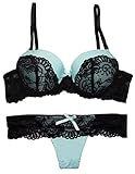 Caramel Cantina Bra and Panty Set Micro Fiber Lace