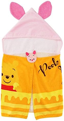 Amazon ディズニーストア 公式 タオル フード付き プーさん ピグレット Summer Fun 18 バスタオル ホーム キッチン オンライン通販