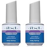 ibd LED/UV Bonder Gel Nail Non Acid Primer Strong Adhesion. Lasting Bond. Odorless. - Size 0.5 Fl.oz by IBD