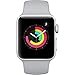 Apple Watch Series 3 Aluminum case 38mm GPS ONLY (Silver Aluminum Case with Fog Sport Band) (Renewed)