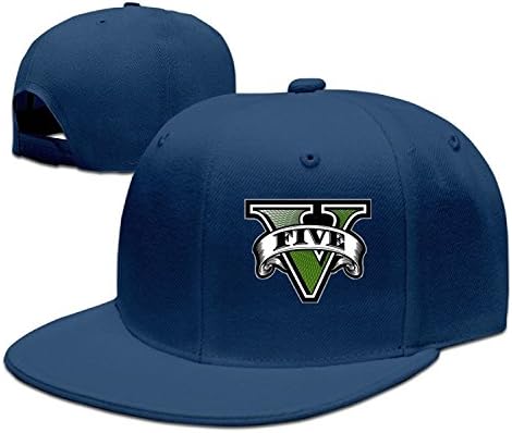 GTA Five Logo Adjustable.Fitted Flat Hat Baseball Cap