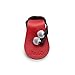 Workout Headphones Cord Wrap - Sport Guppy by Gwee | Magnetic Earbuds Storage Clip Manages Cords while Exercising | Doubles as Screen Cleaner and Sunglass Holder | Earbuds Not Included | Red 2-Pack