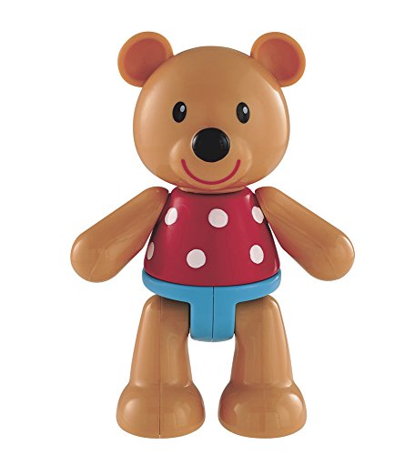 Early Learning Centre Toybox Ted Bear Baby Toy - Auditory and Tactile Interaction For Children -Engages and Employs Creativity - For On-The-Go or At-Home Play - Ages 12 Months and Up