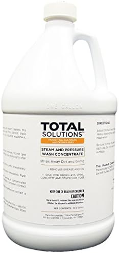 Steam &amp; Pressure Wash Concentrate, For all steam cleaners and pressure washers (4X1 Gallon Case)