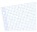 MATENIX Filler Paper, Loose Leaf Paper, Graph Ruled Paper, Q4, 100 Sheets, 10-1/2″ x 8″, Reinforced, White, 3 Pack (38040