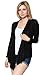 Free to Live Women's 3 Pack Light Weight Open Front Cardigans (Black, Heather Gray, Navy),X-Large