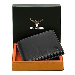 NAPA HIDE India Black Men’s Wallet