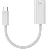 AuviPal 3-in-1 USB C to Lightning Adapter, Support (Charging + Data + Audio), USB C Male to Lightning Female Converter for iPhone 16 15 Series, iPad, MacBook and More