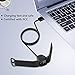 Compatibe Fitbit Charge 3 Charger - Zacro 2pcs 3.3ft/100cm Replacement Charger USB Charging Cable for Fitbit Charge 3 with Cable Cradle Dock Adapter for Fitbit Charge 3 Smart Watch