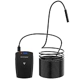 DBPOWER 2MP HD WiFi Endoscope 6 Adjustable Led IP67 Waterproof Borescope Inspection Snake Camera for Android, iPhone, iPad, Samsung&Tablet (10M/32.8ft)