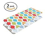 2-PACK Tenby Living Premium Anti-Fatigue, Kitchen Comfort Mat (Large) - Doubl...