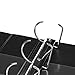 Amazon Basics Heavy-Duty D-Ring Binder - 2 Inch, Black, 4-Pack