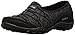 Skechers Sport Women's Breathe Easy Golden Fashion Sneaker,Black Knit,9 M US