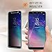 Zeking [2-Pack] Samsung Galaxy A6 Plus Privacy Screen ProtectoAnti-Spy Anti-Glare Glass [Anti Scratch][Anti-Fingerprint] Bubble Free