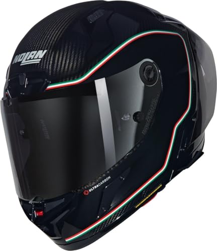 Nolan X-804 RS Ultra Carbon Asso Di Picche Helmet, black/white/red/green, XS (55)