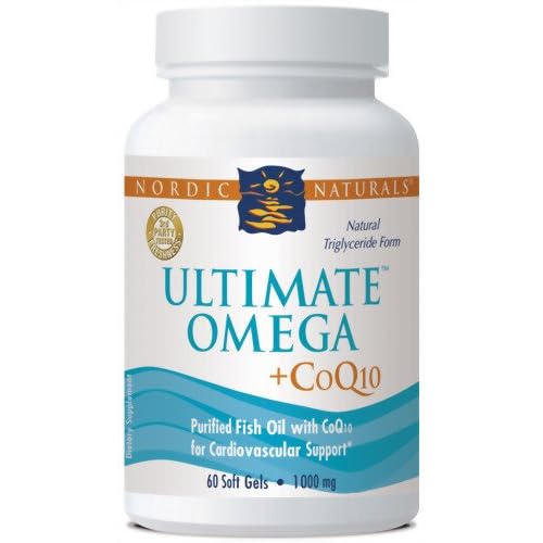 Nordic Naturals Ultimate Omega-CoQ10, 1000mg,  60 Soft Gel Caps, image