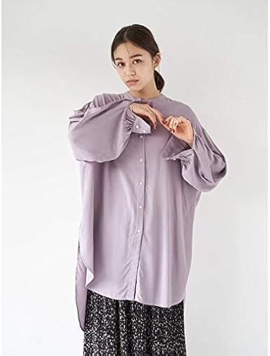 Amazon アースミュージック エコロジー レーヨンイージーケアシャツ チュニック ブラック F ワンピース チュニック 通販