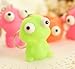 Fireboomoon Pack of 8 Raised Eyes Doll Anti Stress Ball Vent Animal Keychain Squeezing Toys Anti Stress Ball,Vent Animal Keychain,Squeezing Toys,Squishy Splat Ball,Squishy Stress Relief Balls,Squishy