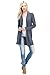 EttelLut - Women's Long Cardigans Wrap Sweater - Lightweight Summer Dress with Open Front - Comfy, Commuting, Work and Travel