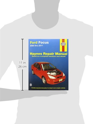 Ford Focus (00-11) Haynes Repair Manual (Does not include information specific to SVT or rear disc brake models. Includes thorough vehicle coverage apart from the specific exclusion noted)