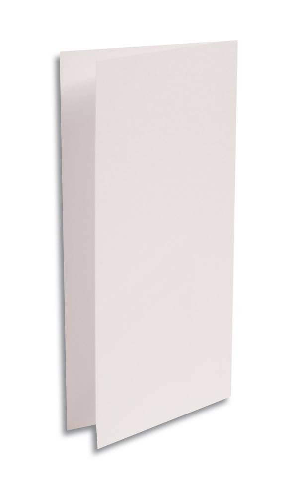 Clairefontaine 22585C Iridescent White Paper Pack of 25 Double Cards DL (10.6x21.3cm) 210gsm Invitation and Correspondence Pollen range Premium smooth