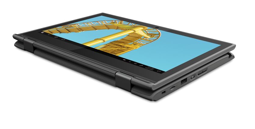 Lenovo 300E Gen2 Touchscreen Chromebook Laptop, 11.6in 2-in-1 Computer, AMD A4-9120, 32GB SSD, 4GB RAM, Chrome OS, Japanese Keyboard (reacondicionado)