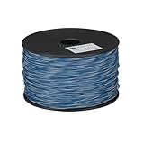 Black Box Cross-Connect Wire, 1-Pair, White/Blue with Blue, 1000-ft. Spool