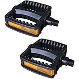 N3od3er Kids Bike Pedals Upgraded Resin 1 Pair 16â€˜â€™ 18â€˜â€™ 1/2-Inch