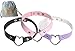 Unisex Vintage Collar Punk Goth Emo Heart Leather Choker Necklace (3 pcs)