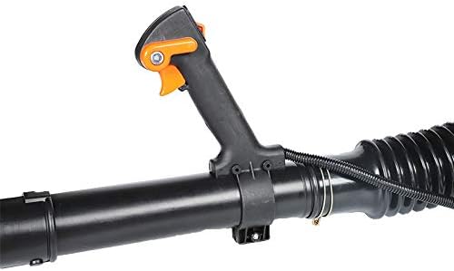 eSkde BPL430-S9 Backpack Leaf Blower 43cc Petrol 2 Stroke Professional Orange with Turbo Nozzle - Image 4