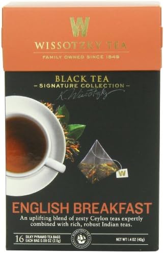 Wissotzky Tea Signature Collection English Breakfast Tea, 141 Ounce