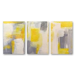 3 Panel Canvas Wall Art Abstract Pictures Home Wall Decorations for Bedroom Living Room Paintings Canvas Prints Framed - 16"x24" x 3 Panels
