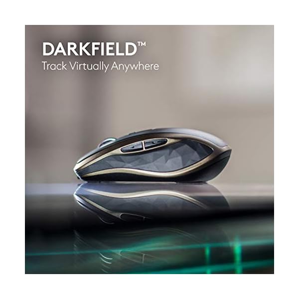 Logitech MX Anywhere 2 Wireless Mouse, Amazon Exclusive, Bluetooth and 2.4GHz Connection via Unifying USB Receiver, 4000…