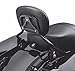 Black Harley Backrest Sissy Bar Upright Passenger Backrest w/Pad HD Street Glide FLHX FLHR 2009-2018 Detachable