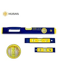 huaha Torpedo Nivel de burbuja (3 piezas)