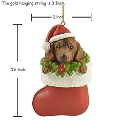 Cici & Jimmy Dachshund Dog Figurine for Chirstmas