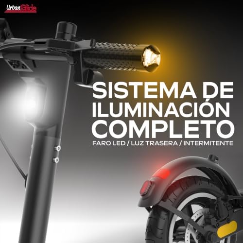 UrbanGlide 85 EVO Trotinete Elétrica para Adultos – ES – Autonomia até 15 km – Pneu insuflável de 8,5 polegadas – 25,2 V Bateria – Peso 15 kg