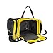 Blank Duffle Bag Duffel Bag in Black and Gold Gym Bag