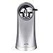 Electric Can Opener with Bottle Opener Pop Top Opener Knife Sharpener, Extra-Tall for All Standard Size, Smooth Edge Can Opener, Chrome Coating