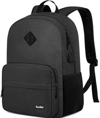 Mochila De Lona Unisex Para Portátil, Ligera Y Resistente, Para Escuela, Viajes Y Diario, Regalo Ideal Para Programadores Y Estudiantes