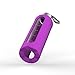 32 Oz Glass Water Bottle With Silicone Sleeve Leak Proof Lid 1L Time Marked Measurements BPA-Free For To-Go Travel At Home Reusable Eco Friendly Safe For Hot Liquids Tea Coffee Daily Intake (Purple)