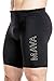 Mava Men’s Compression Short Leggings| Base Layer Tights for Workouts, Running, Cycling, Sports, Training, Weightlifting, Capri, L