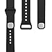 kwmobile Silicone Watch Strap for Huawei Talkband B2-2X Fitness Tracker Replacement Band - Sports Wristband Bracelet Set