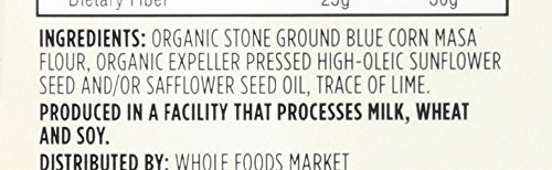 365 BY WHOLE FOODS MARKET, ORGANIC BLUE TACO SHELLS, 5.5 OUNCE