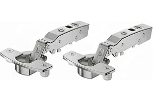 Hettich Sensys 110° Hinge with Integrated Silent System (Sensys 8645i), Overlay, Opening Angle 110°, TB-Drilling Pattern 45 x