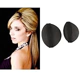 MERSUII Bump It Up Volume Hair Base Styling Insert Tool Do Beehive Hair Styler Women Hair Styling Clip Stick Bun Maker Braid Tool Hair Accessories, Black