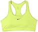 Nike Women's Victory Compression Sports Bra, Volt/Cool Grey, Medium