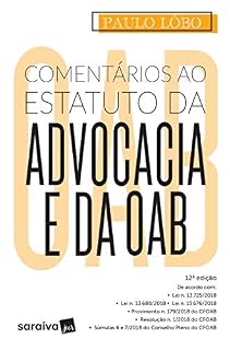 Livro Comentários ao Estatuto da Advocacia e da OAB