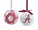 Alabama Crimson Tide Official NCAA LED Box Set Ornaments by Evergreen Enterprises